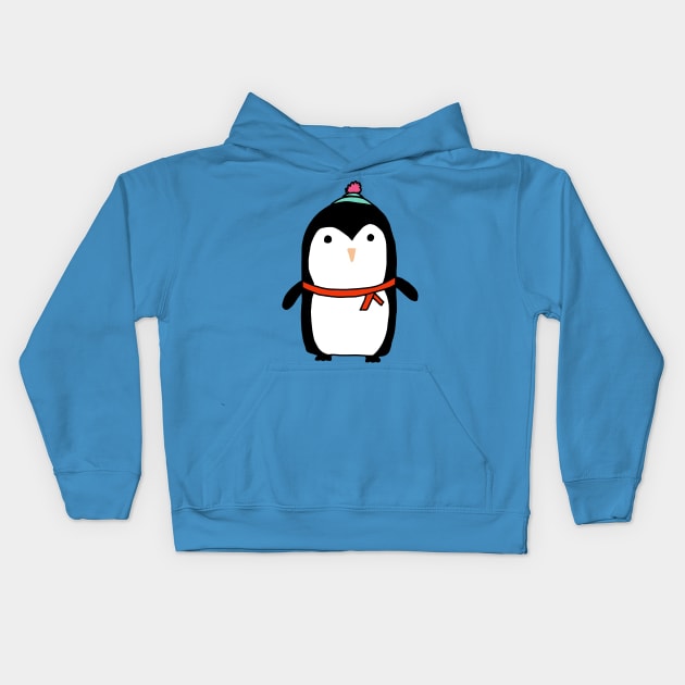 Penguin Kids Hoodie by soondoock